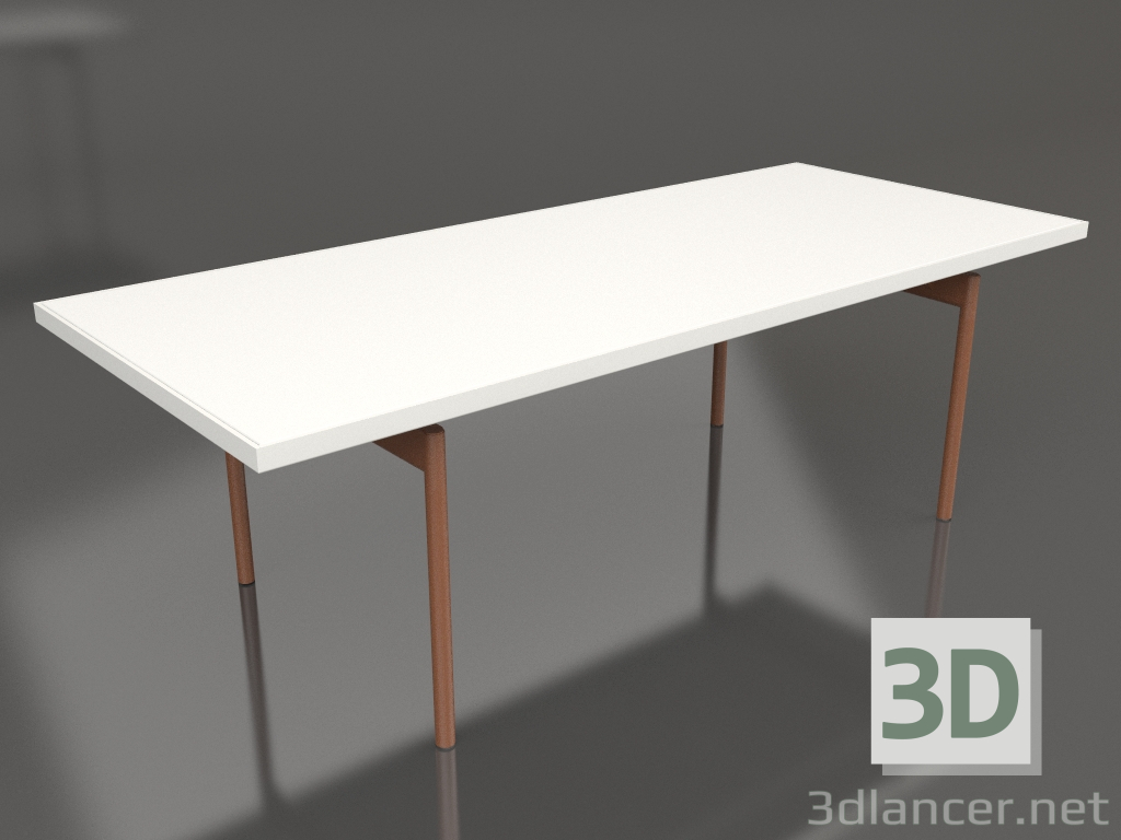 3d модель Стіл обідній (Agate grey, DEKTON Zenith) – превью