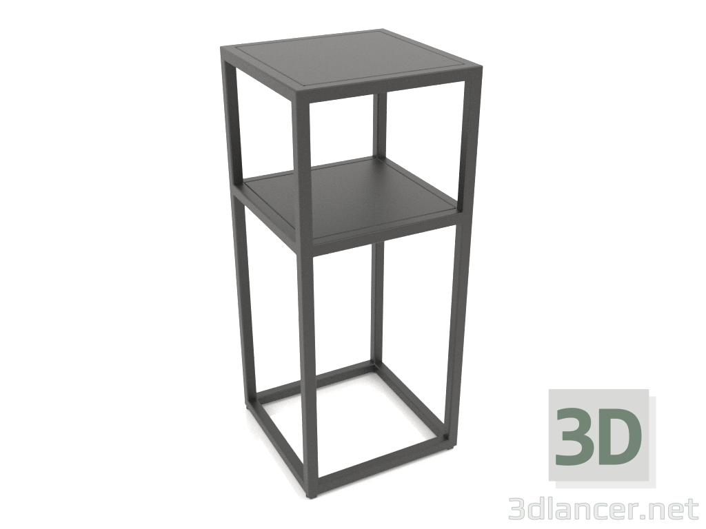 3d model Mueble cuadrado (METAL, 30x30x70) - vista previa