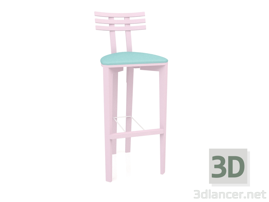 3d model Orient bar stool (option 5) - preview