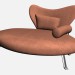 3d model Chair Flower 2 - preview