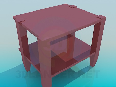 3d model Mesa de centro - vista previa