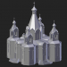 modello 3D Desnogorsk. cattedrale - anteprima