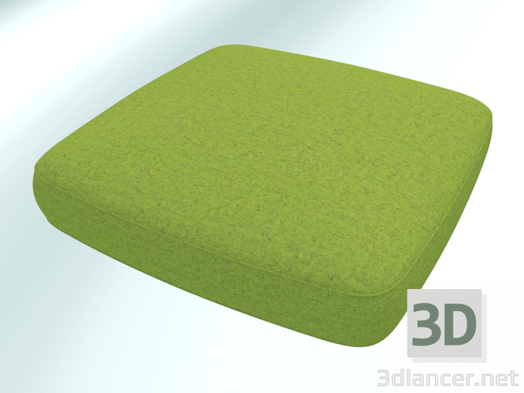 3d model Almohada decorativa cuadrada OORT (40X40) - vista previa