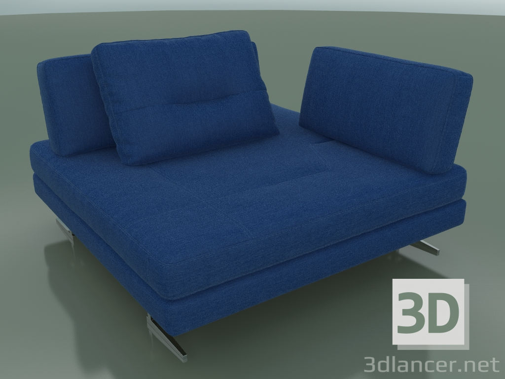 modello 3D Modulo angolare Ermes (1410 x 1410 x 850, 141ER-141-CR) - anteprima