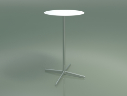 Mesa redonda 5561 (H 103.5 - Ø 59 cm, branco, LU1)