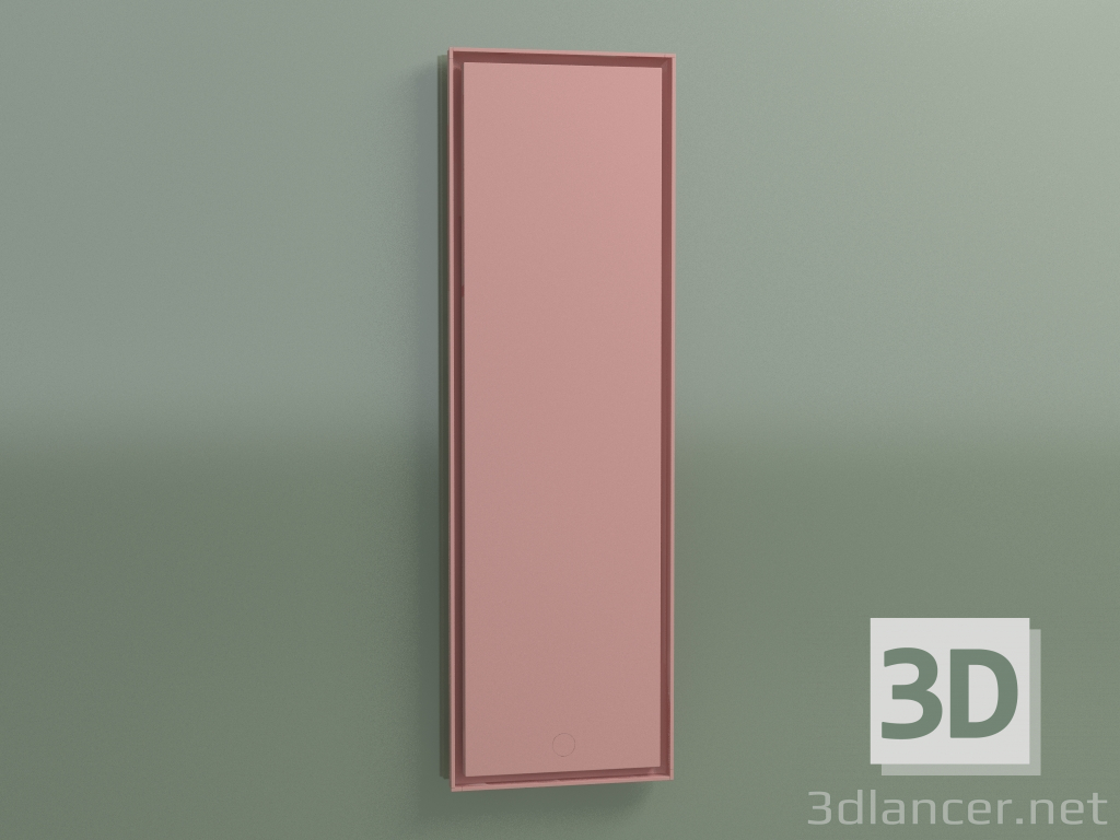 3d модель Радіатор Face (1600х500, Pink - RAL 3015) – превью