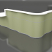 3d model Reception desk Wave LUV47P (3310x1103) - preview