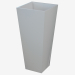 Modelo 3d caixa de flor AGE vaso - preview