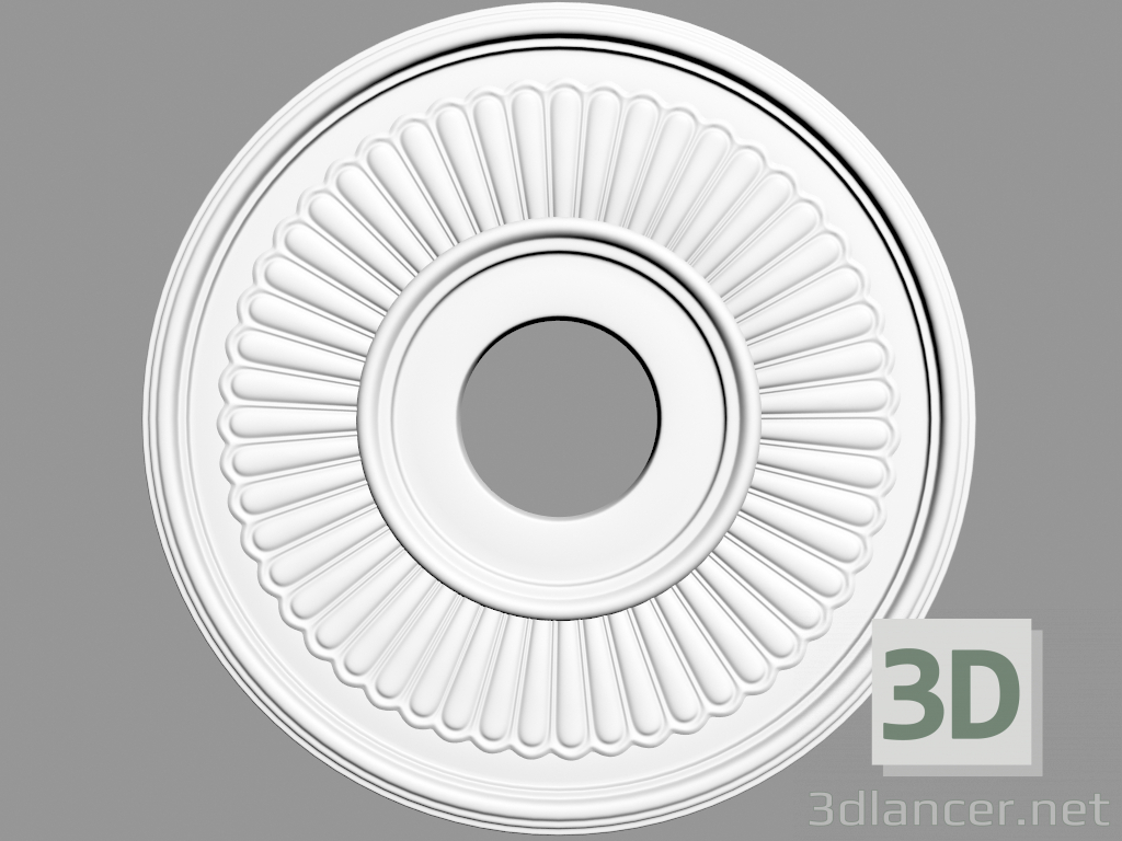 3d model Salida de techo (P19) - vista previa