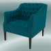 3d model Armchair Bristol (Blue) - preview