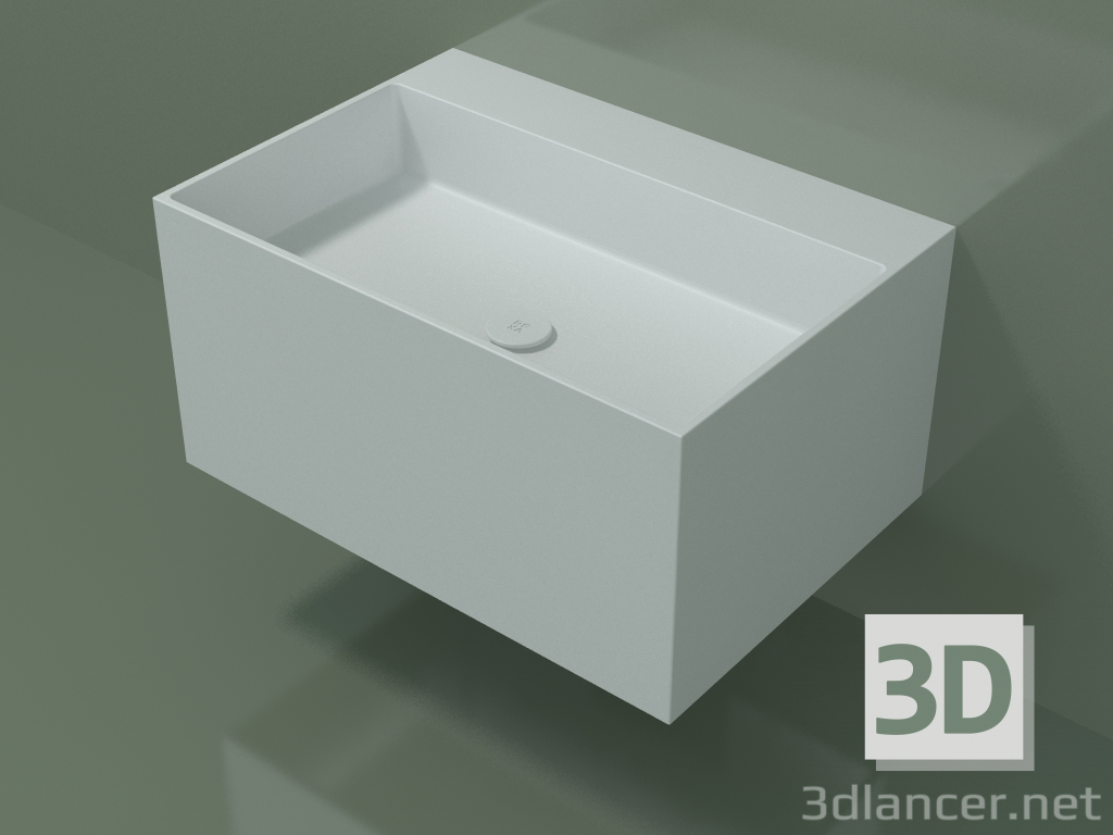 3d model Lavabo de pared (02UN42302, Glacier White C01, L 72, P 50, H 36 cm) - vista previa