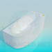 3d model Comfortable bath-jacuzzi - preview