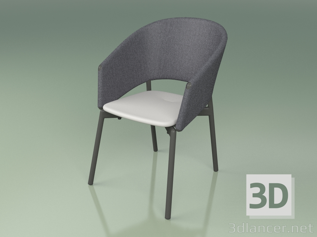 3D modeli Comfort koltuk 022 (Metal Duman, Gri, Poliüretan Reçine Gri) - önizleme