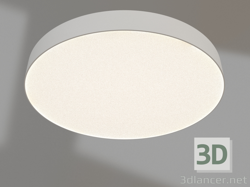 modello 3D Lampada SP-RONDO-R600-72W Warm3000 (WH, 120 gradi, 230V) - anteprima