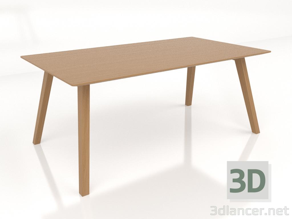 3D Modell Esstisch 180 - Vorschau