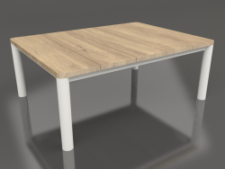 Mesa de centro 70×94 (Gris ágata, madera de Iroko)