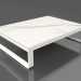 Modelo 3d Mesa de centro 120 (DEKTON Aura, Branco) - preview