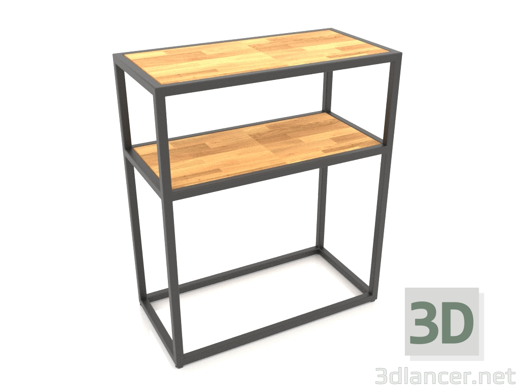 3d model Rectangular cabinet (WOOD, 60x30x70) - preview