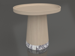Tavolino KASTEL No. 2 (H 410 mm, ARABESCATO VIOLA)