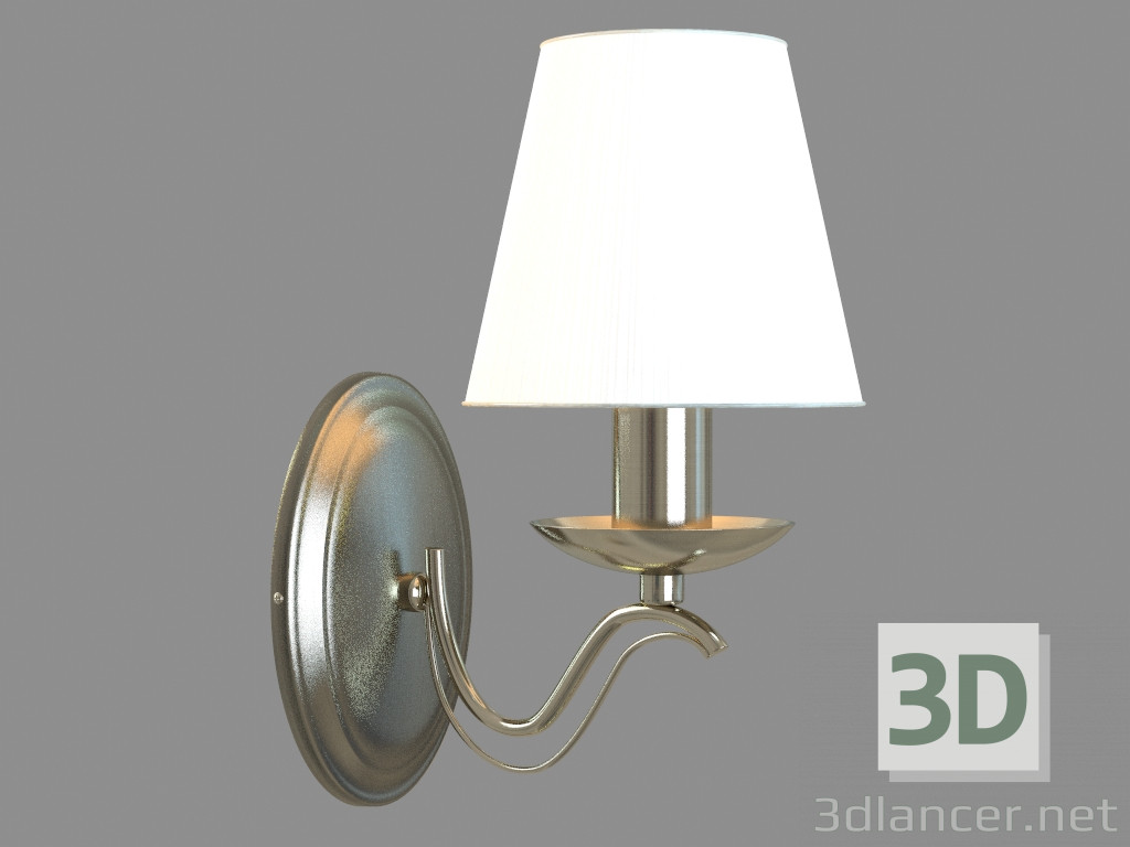 3 डी मॉडल Sconce A9521AP-1AB - पूर्वावलोकन