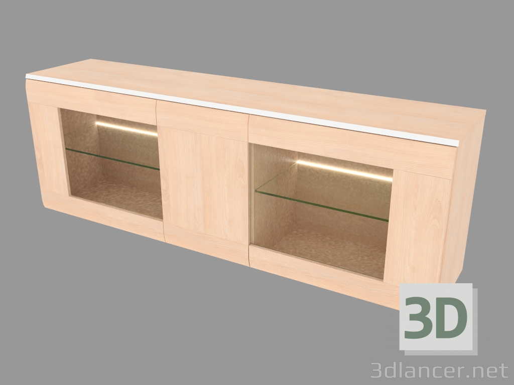 3d model Buffet low (6130-03) - preview