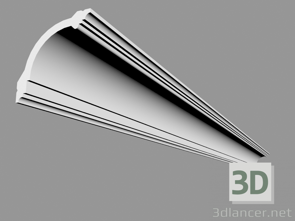 3d model Cornice CB512 (200 x 9.5 x 10 cm) - preview