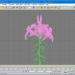 3d модель Біла Лілія – превью