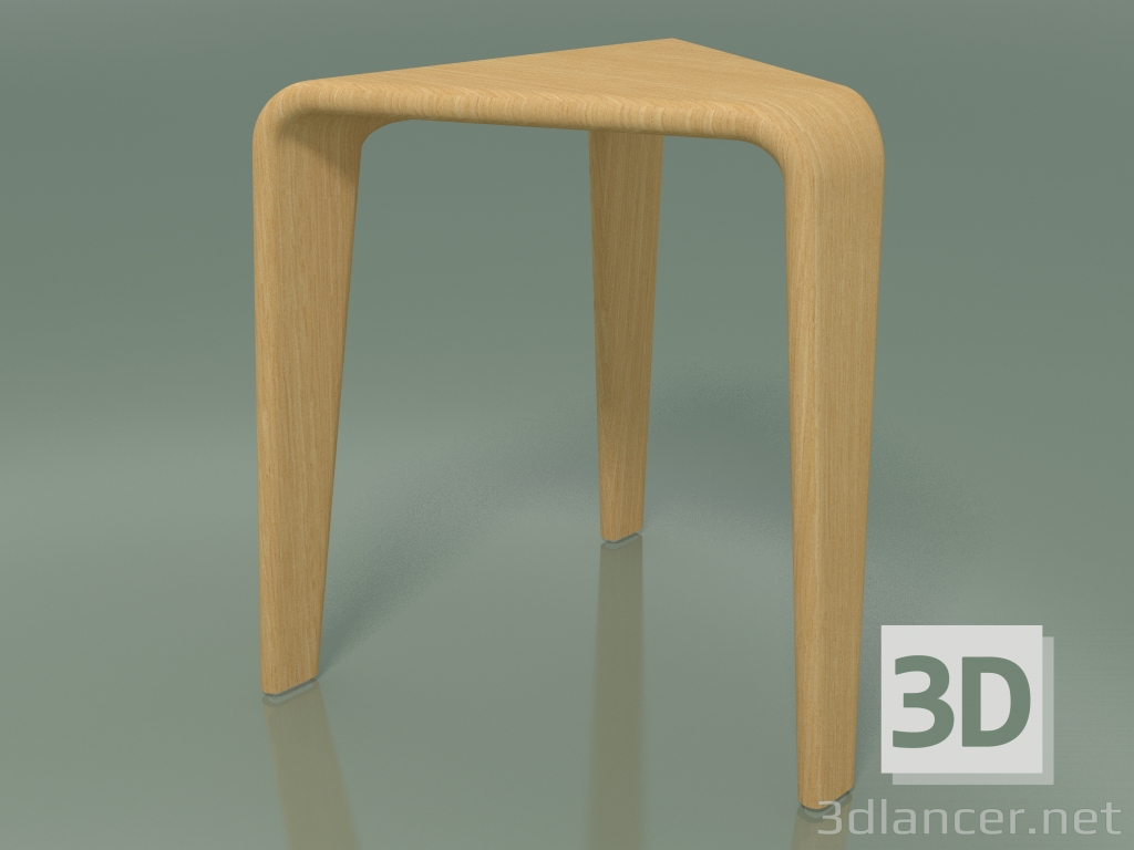 3d модель Столик 3800 (Н 44 cm, Natural oak) – превью