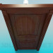 3d model Wooden door - preview