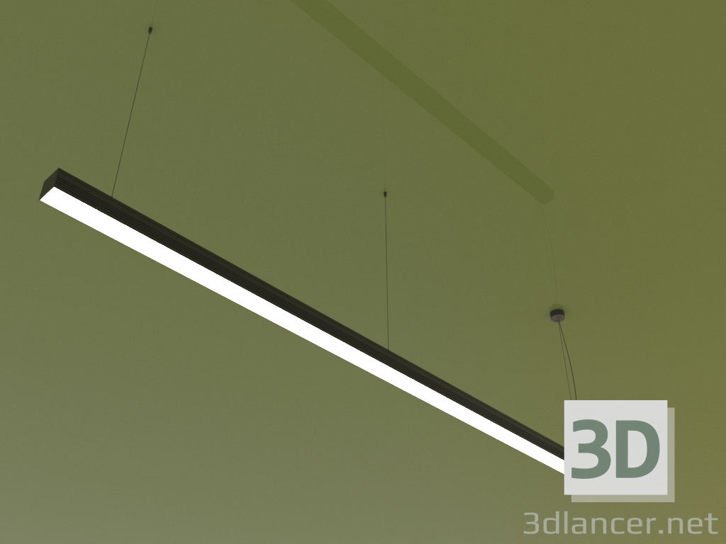 modèle 3D Luminaire LINÉAIRE P6472 (2500 mm) - preview