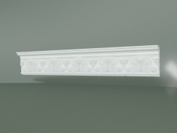 Plaster cornice with ornament KV064