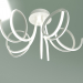 3d model Ceiling LED chandelier Aries 90042-5 (white) - preview