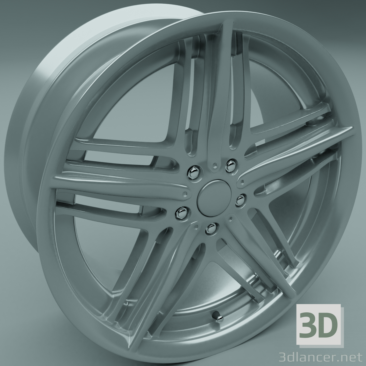 modèle 3D de jante acheter - rendu