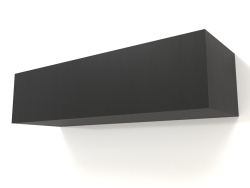 Hanging shelf ST 06 (1 door, 1000x315x250, wood black)