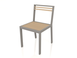 Silla de comedor (gris cuarzo)