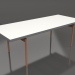 Modelo 3d Mesa de jantar (Antracite, DEKTON Zenith) - preview