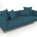 3D Modell Sofa Carol-2 asymmetrisch (Aura 18) - Vorschau