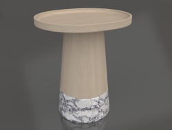 Tavolino KASTEL No. 2 (H 500 mm, ARABESCATO VIOLA)