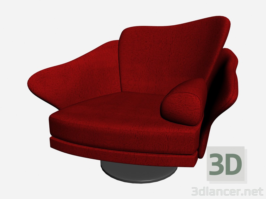 3d model Silla flor 4 - vista previa