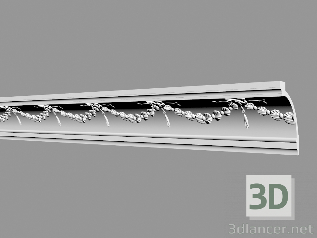 3D Modell Gesims C117 - Vorschau