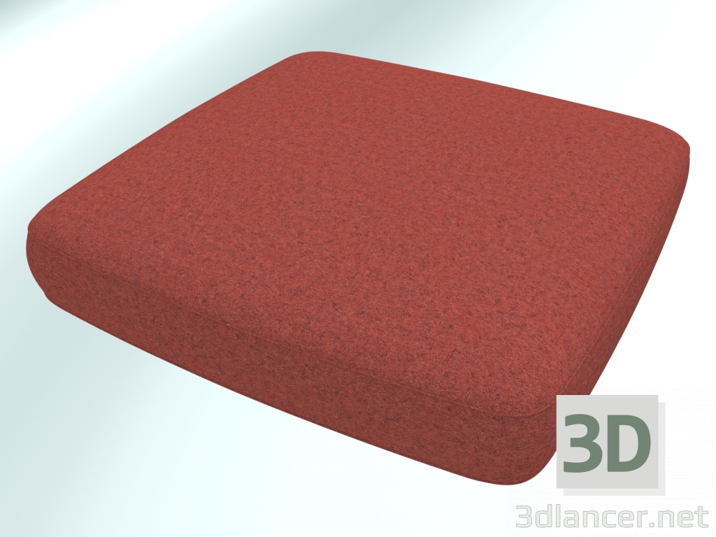 3d model Almohada decorativa cuadrada OORT (50X50) - vista previa