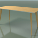 Modelo 3d Mesa retangular 3504 (H 74 - 160x80 cm, M02, carvalho natural, opção 2) - preview