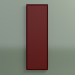 modello 3D Radiator Face (1800x600, Claret - RAL 3003) - anteprima