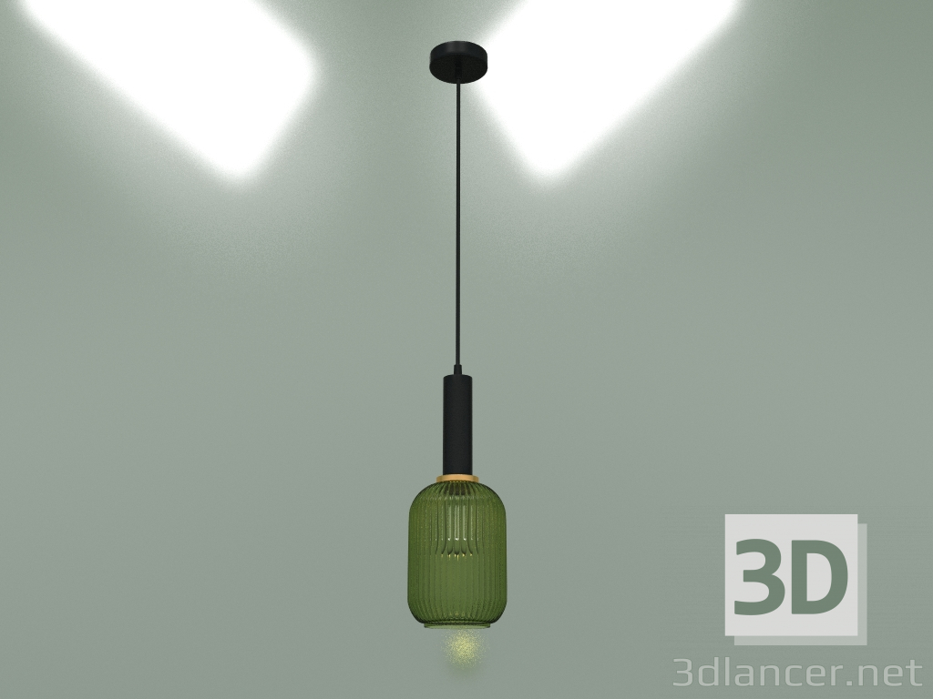 3d model Lámpara colgante 50181-1 (verde) - vista previa