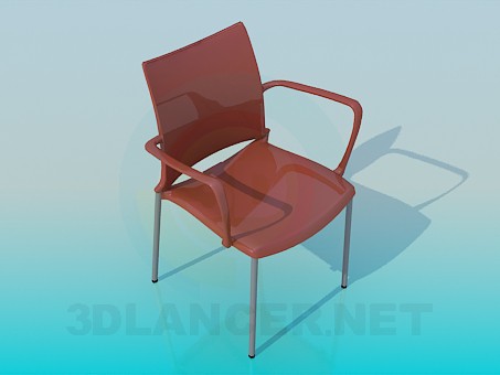 3d model Chair with smooth surface - preview