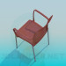 3d model Chair with smooth surface - preview