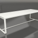 3d model Mesa de comedor 270 (DEKTON Zenith, gris ágata) - vista previa