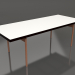 3d model Mesa de comedor (Negro, DEKTON Zenith) - vista previa