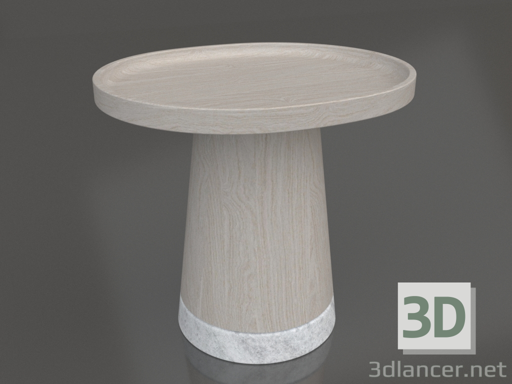 modèle 3D Table basse KASTEL n° 2 (H 410 mm, CALCITE BIANCA « EXTRA ») - preview modèle 3D Table basse KASTEL n° 2 (H 410 mm, CALCITE BIANCA « EXTRA ») - preview