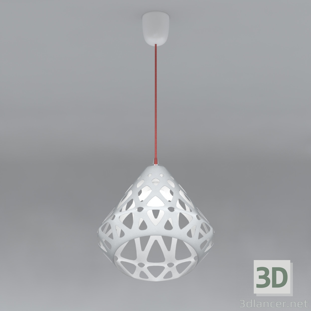 3d model Lámpara colgante - ZAHA LIGHT - vista previa